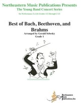 Best of Bach, Beethoven and Brahms Concert Band sheet music cover